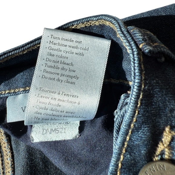 PAIGE Verdugo Ankle Jeans Women's Size 30 Blue Dark Wash Denim Stretch Casual - Picture 5 of 9